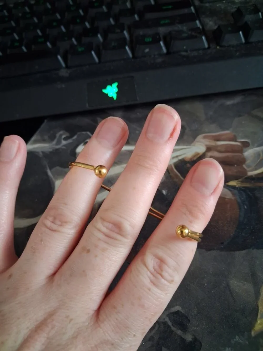 N/A dainty gold
